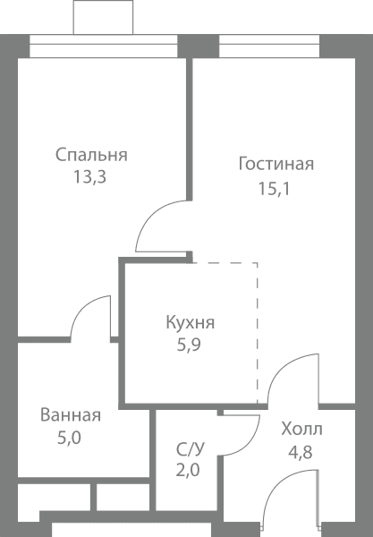 Stellar City Москва — планировка 2