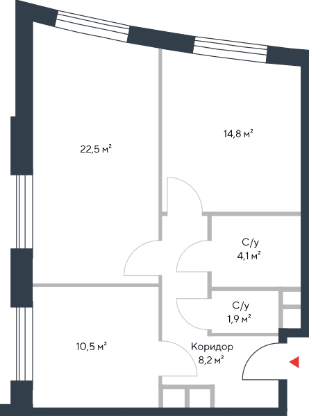 Riverpark Москва — планировка 2