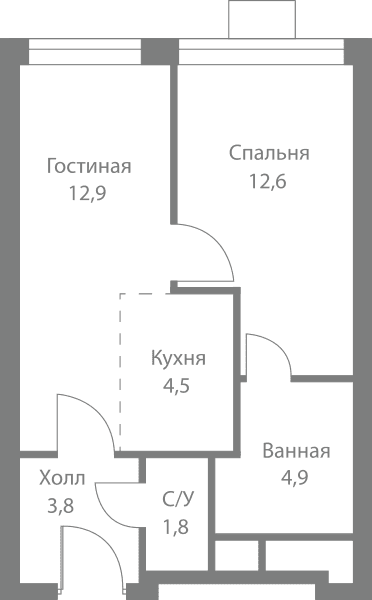 Stellar City Москва — планировка 2