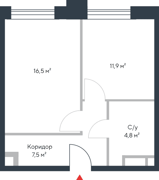 Riverpark Москва — планировка 1