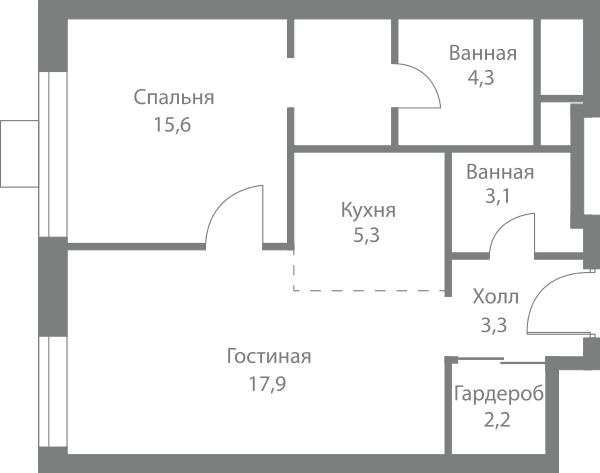 Stellar City Москва — планировка 2