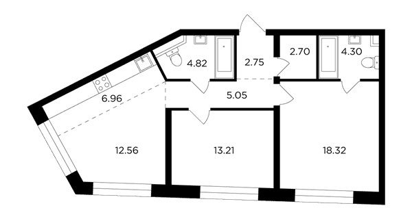FORIVER Москва — планировка 3
