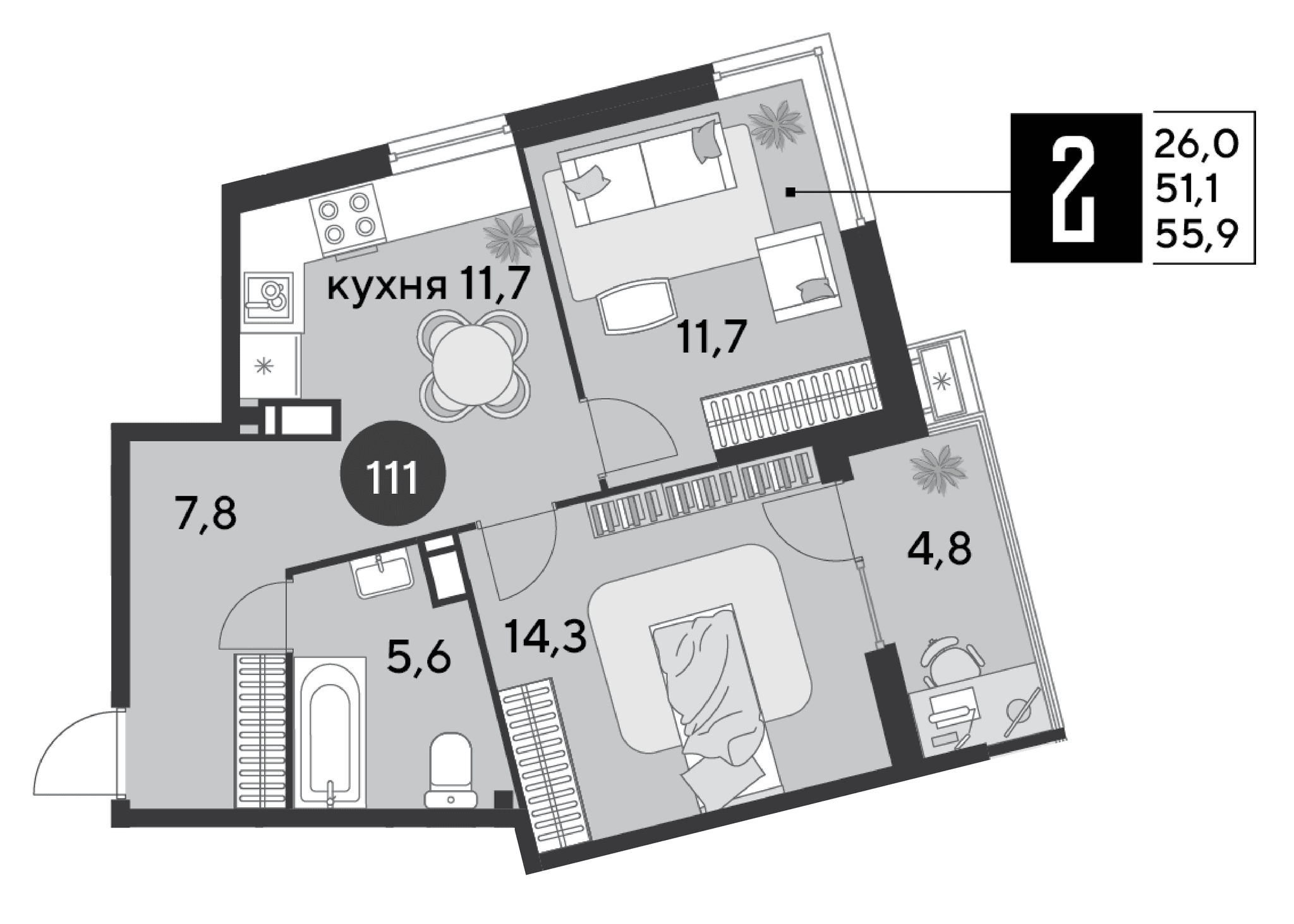 Парк Победы Краснодар — планировка 2