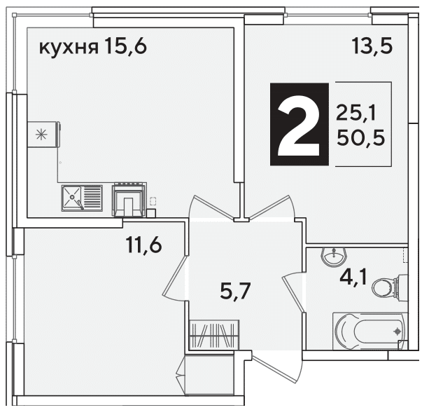 Самолёт Краснодар — планировка 2