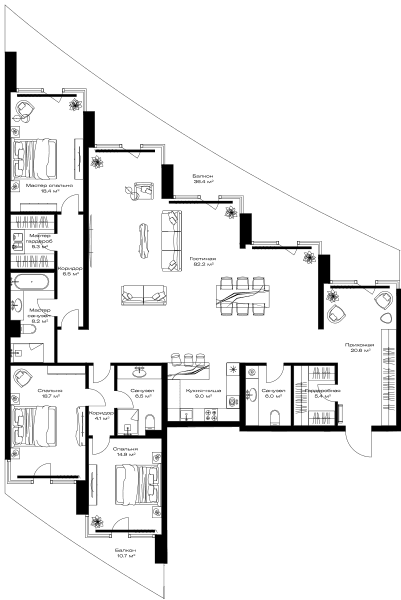 Opus-home Москва — планировка 3