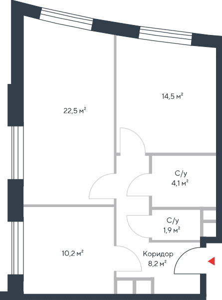 Riverpark Москва — планировка 2