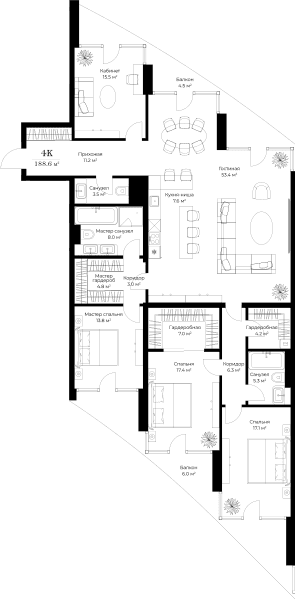 Opus-home Москва — планировка 4