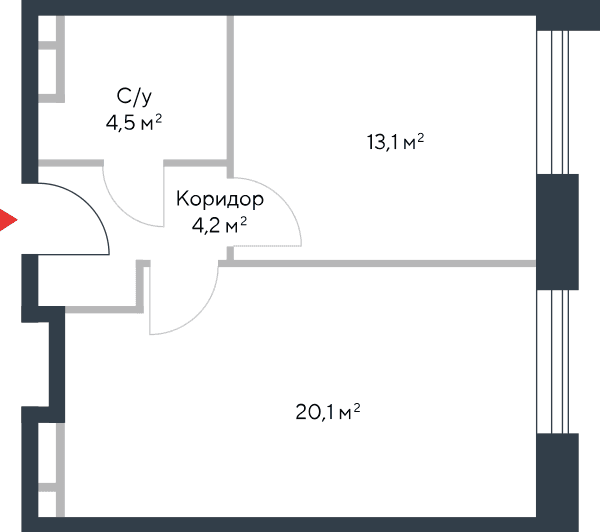 Riverpark Москва — планировка 2