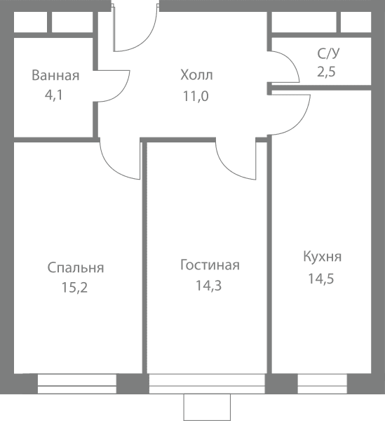 Stellar City Москва — планировка 2