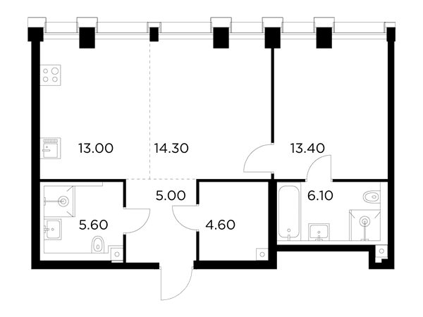 INJOY Москва — планировка 2